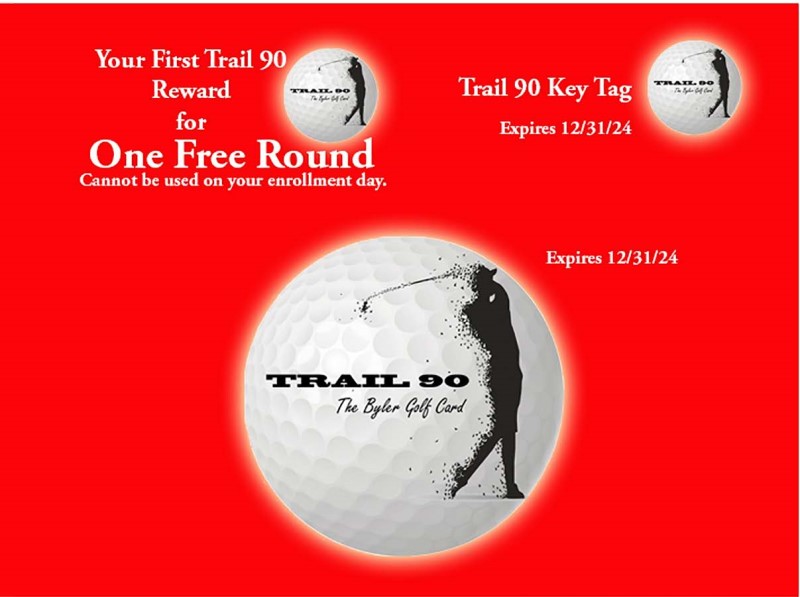 Byler Golf Trail Card